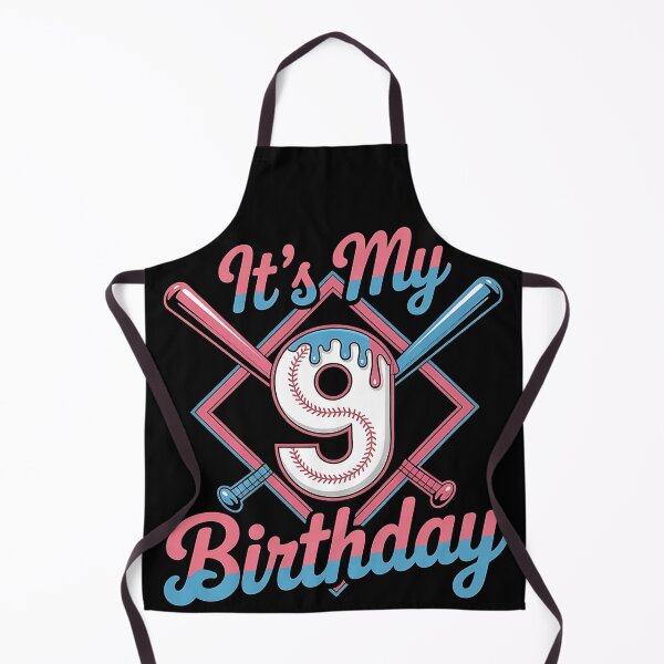 Item preview, Baseball 9 Year Old Ice Cream Drip 9th Birthday Boy Number 9, Baseball 9th Birthday designed and sold by BLZART.