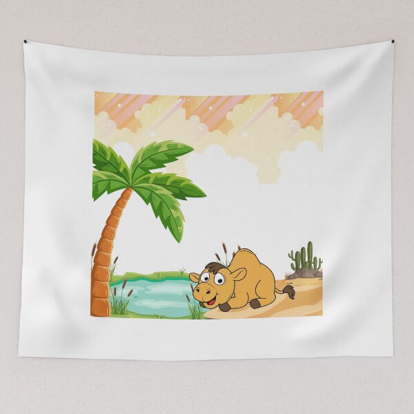 Item preview, “The Happy Camel’s Cool Getaway” designed and sold by ankeyhooba.