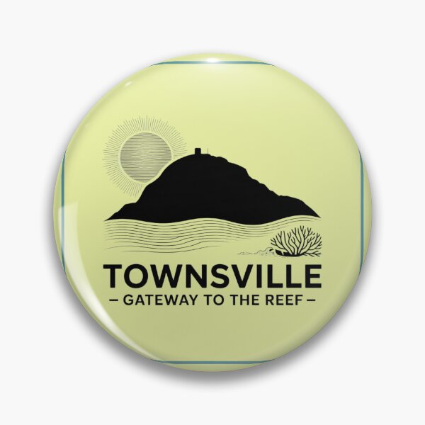 Item preview, Townsville Gateway to the Reef – Minimal Line Art Design designed and sold by Timeless Design.