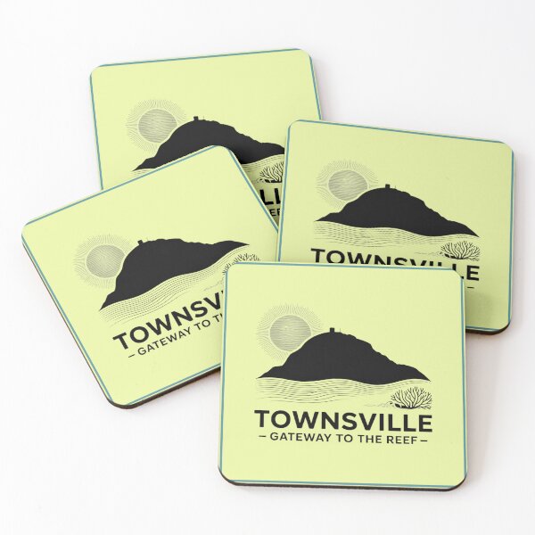Item preview, Townsville Gateway to the Reef – Minimal Line Art Design designed and sold by Timeless Design.