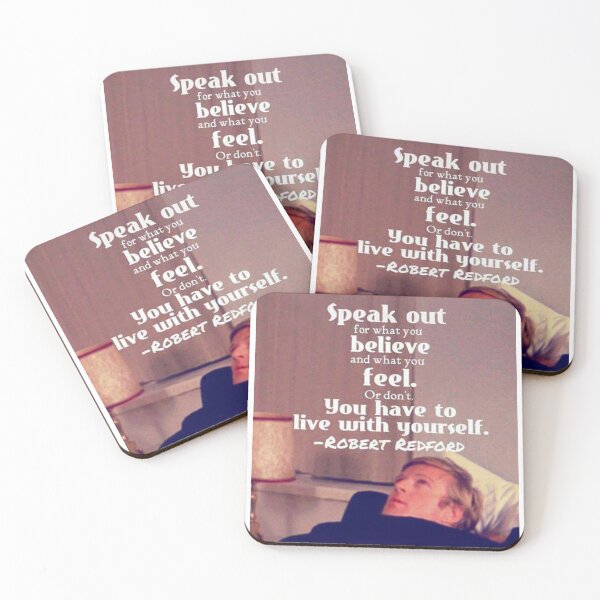 Item preview, Robert Redford: Speak Out designed and sold by ArtByRahim.