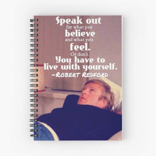 Item preview, Robert Redford: Speak Out designed and sold by ArtByRahim.