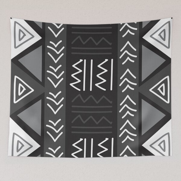 Item preview, Bogolan Pattern Stock Illustrations designed and sold by Wolagno.
