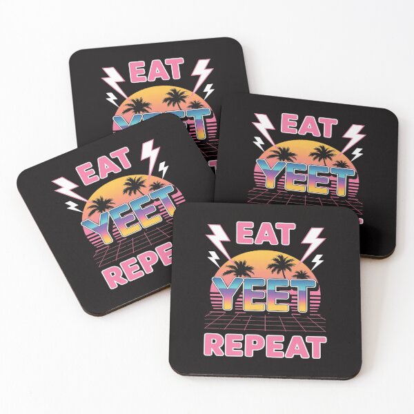 Item preview, Eat Sleep Yeet Repeat Pink Ver designed and sold by itsnothatweird.