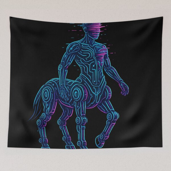 Item preview, Glitched Cybernetic Centaur designed and sold by kyokugen.
