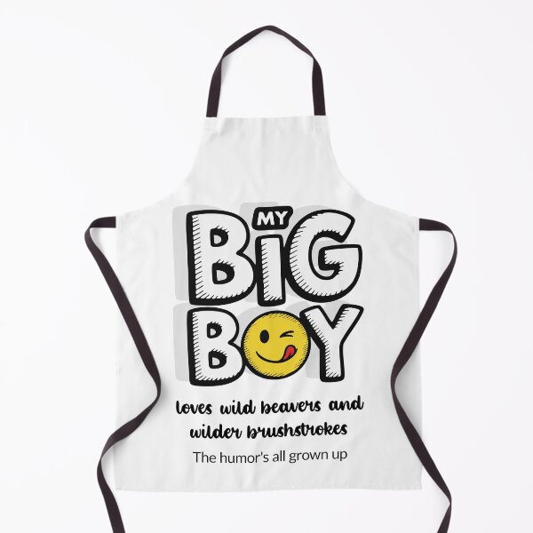Item preview, My Big Boy Loves Wild Beavers and Wilder Brushstrokes - Light designed and sold by 89BLACK.