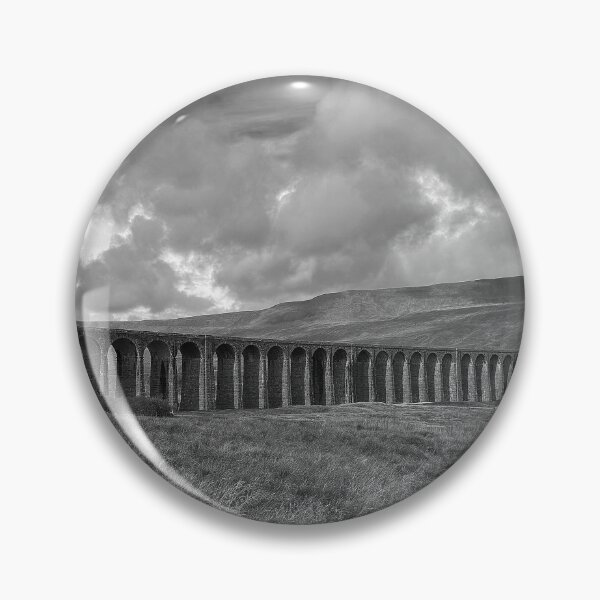 Item preview, Monochrome Ribblehead Viaduct designed and sold by Graz-Photos.