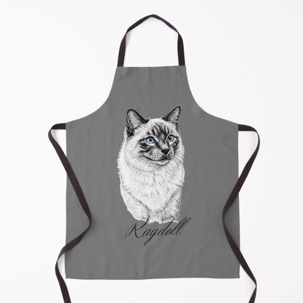 Item preview, Adorable Ragdoll Cat Art Print Pet Lover Gift designed and sold by FunnyPetTeesJP.