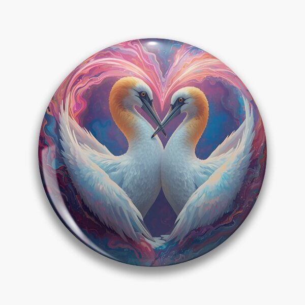 Item preview, Albatros – Diseño de pareja en forma de corazón designed and sold by kozmade.