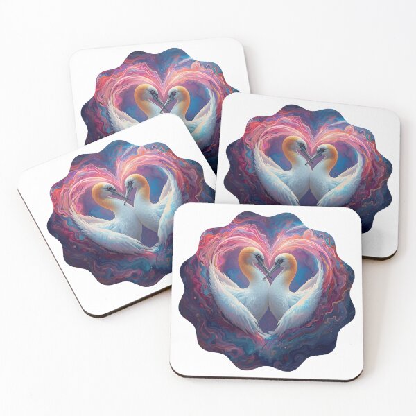 Item preview, Albatrosses – Heart Shaped Couple Design designed and sold by kozmade.