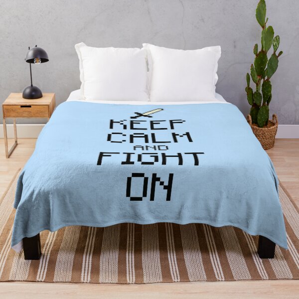 Item preview, Keep calm and fight on (black) designed and sold by hard2wear.