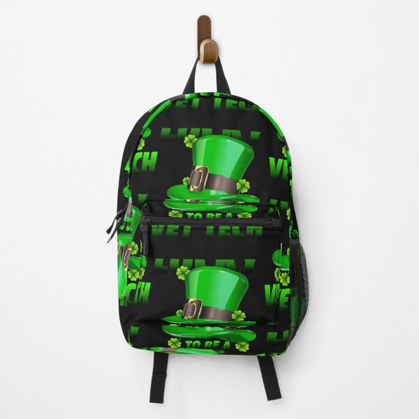 Item preview, St Patricks Day Lucky Vet Tech   designed and sold by vovstore1990.