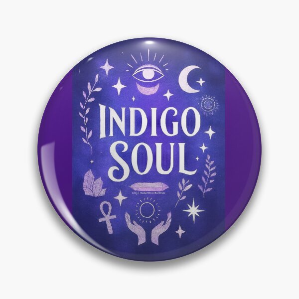 Item preview, Indigo Soul – Cosmic Intuition & Spiritual Depth designed and sold by HealerMoonHuntressDesigns.