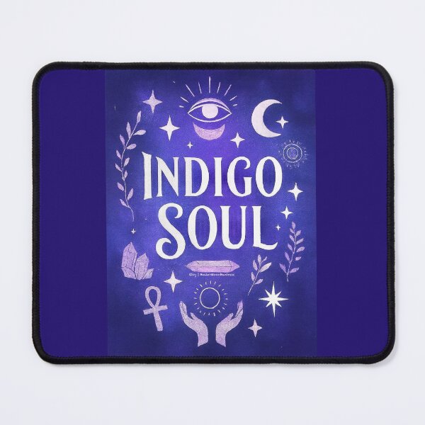 Item preview, Indigo Soul – Cosmic Intuition & Spiritual Depth designed and sold by HealerMoonHuntressDesigns.