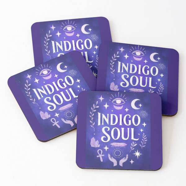 Item preview, Indigo Soul – Cosmic Intuition & Spiritual Depth designed and sold by HealerMoonHuntressDesigns.