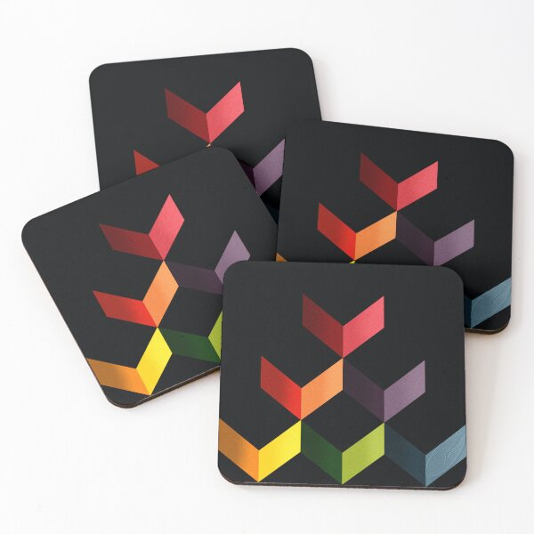 Item preview, Implied squares designed and sold by The Frog Pond Arts.