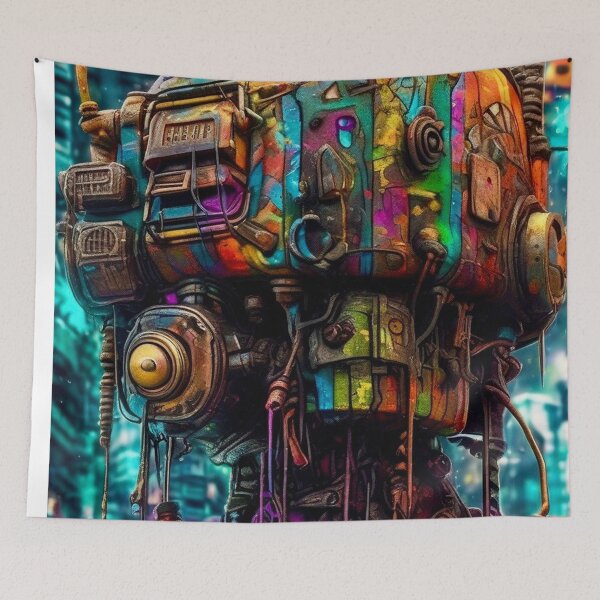 Item preview, Circuits and Color - Sci Fi Art concept designed and sold by Delerat7.