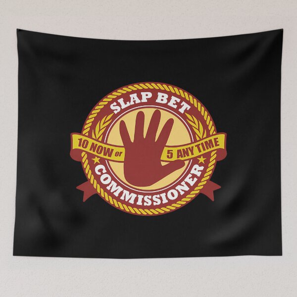 Item preview, Slap Bet Commissioner designed and sold by Percyouglas.