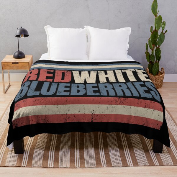 Item preview, Red White And Blueberries. vintage. designed and sold by EunsooLee.