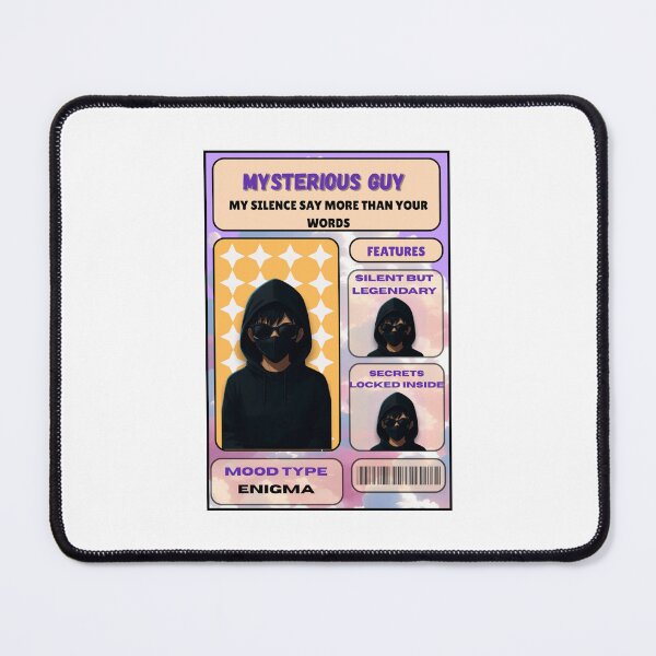 Item preview, Mysterious Anime Guy Card – Chill Pastel Aesthetic, Cool & Confident designed and sold by SoulFlex.