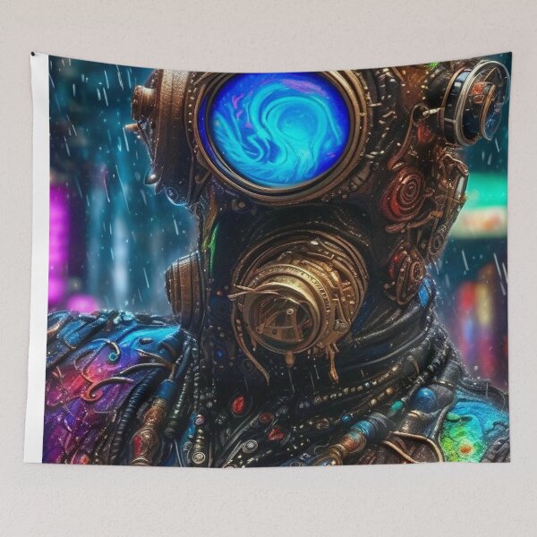 Item preview, Metal Cyclops - Sci Fi Art concept designed and sold by Delerat7.