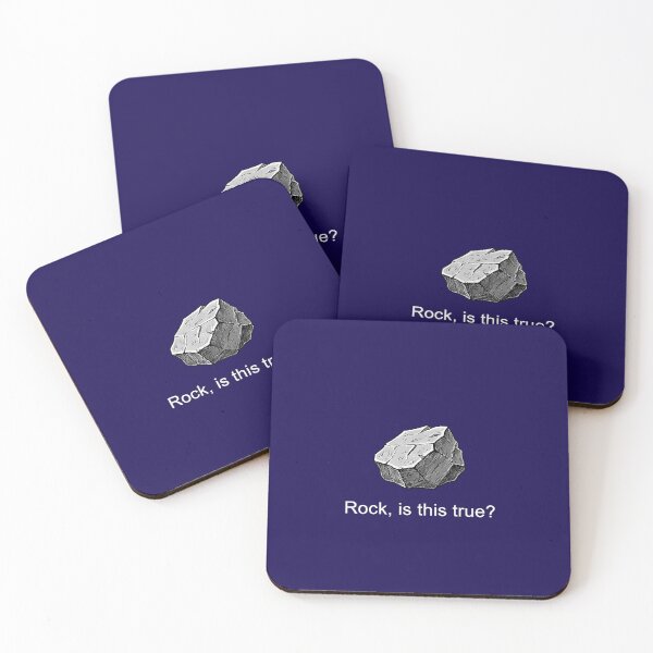 Item preview, Rock, Is This True? — Grok/X Meme designed and sold by Pjotre7.