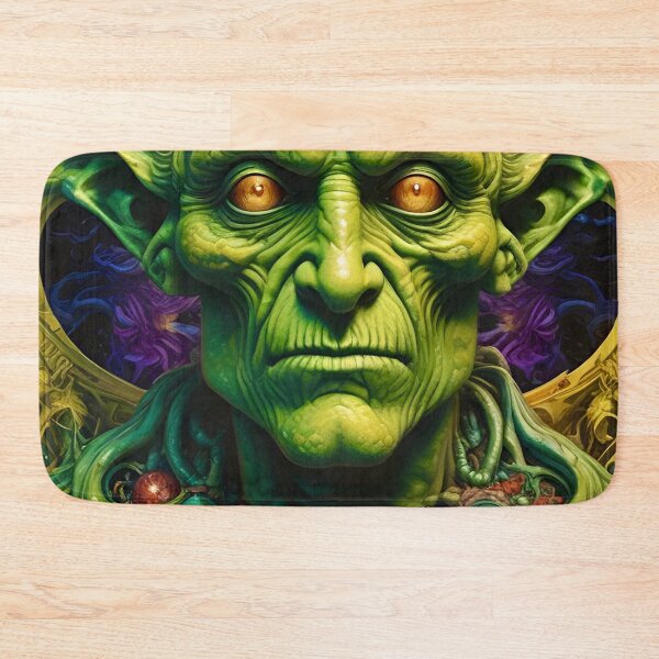 Item preview, Martian in Green - Colorful Fantasy Art concept designed and sold by Delerat7.