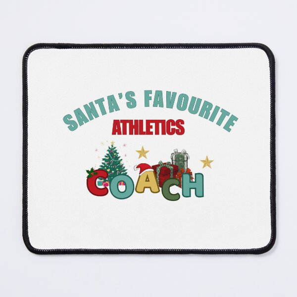 Item preview, Santa’s Favourite Athletics Coach designed and sold by DixieGirlStudio.