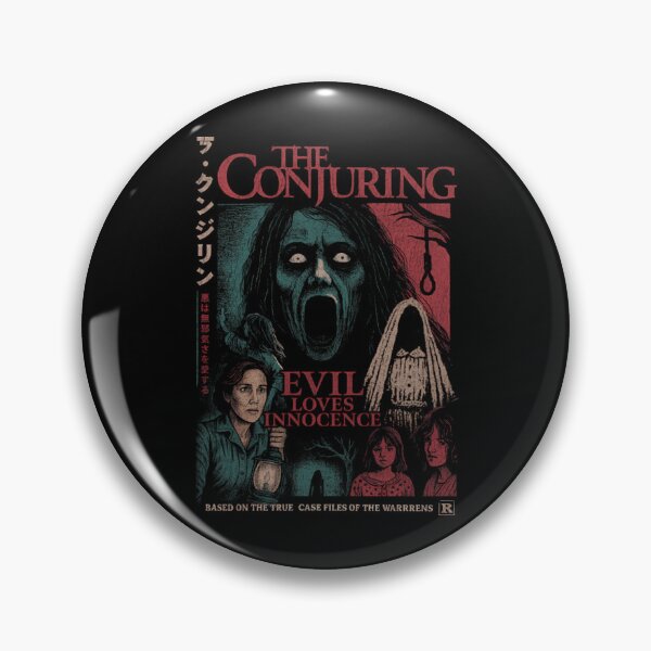 Item preview,  The Conjuring Horror Movie  Evil Loves Innocence designed and sold by TeleighaPeavy.