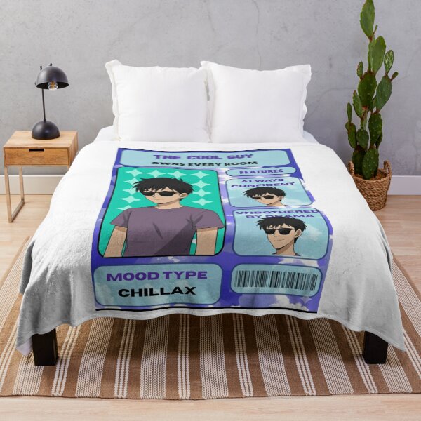 Item preview, Cool Anime Guy Card – Chillax Mood Aesthetic designed and sold by SoulFlex.