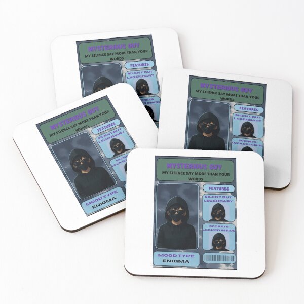 Item preview, Mysterious Anime Guy Card – Chill Pastel Aesthetic, Cool & Confident designed and sold by SoulFlex.