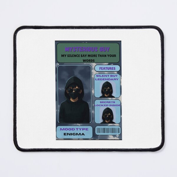 Item preview, Mysterious Anime Guy Card – Chill Pastel Aesthetic, Cool & Confident designed and sold by SoulFlex.