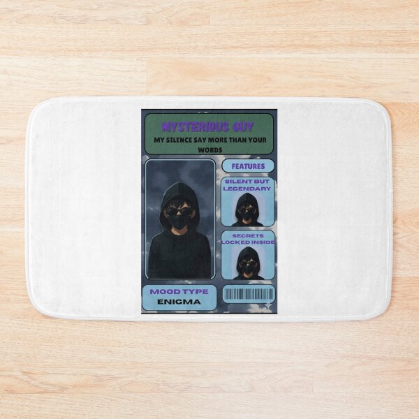 Item preview, Mysterious Anime Guy Card – Chill Pastel Aesthetic, Cool & Confident designed and sold by SoulFlex.