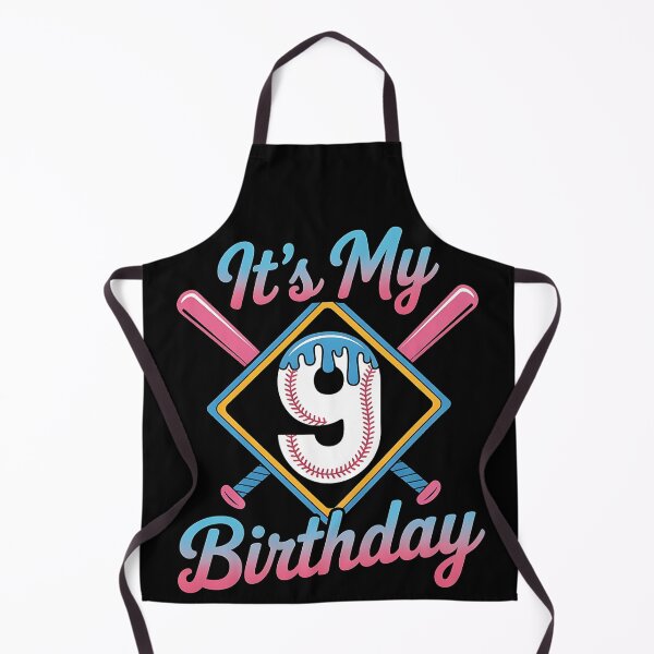 Item preview, Baseball 9 Year Old Ice Cream Drip 9th Birthday Boy Number 9, Baseball 9th Birthday designed and sold by BLZART.