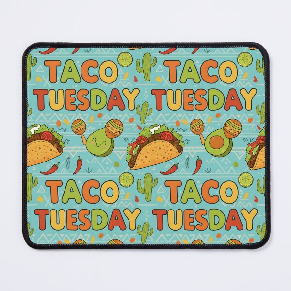 Item preview, Taco Tuesday Fiesta Foodie Fun T-Shirt designed and sold by nhk999.