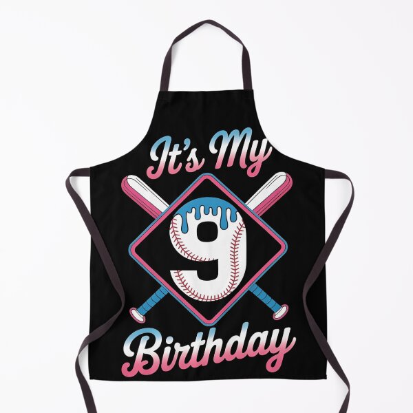 Item preview, Baseball 9 Year Old Ice Cream Drip 9th Birthday Boy Number 9, Baseball 9th Birthday designed and sold by BLZART.
