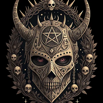 Artwork thumbnail, Shadow Ritual Mask by SolombraArt