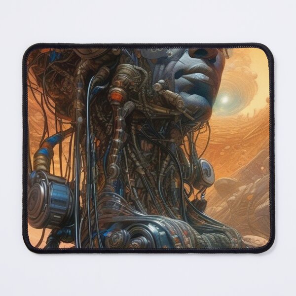 Item preview, Cyborg Alien Entity - Sci Fi Art concept designed and sold by Delerat7.