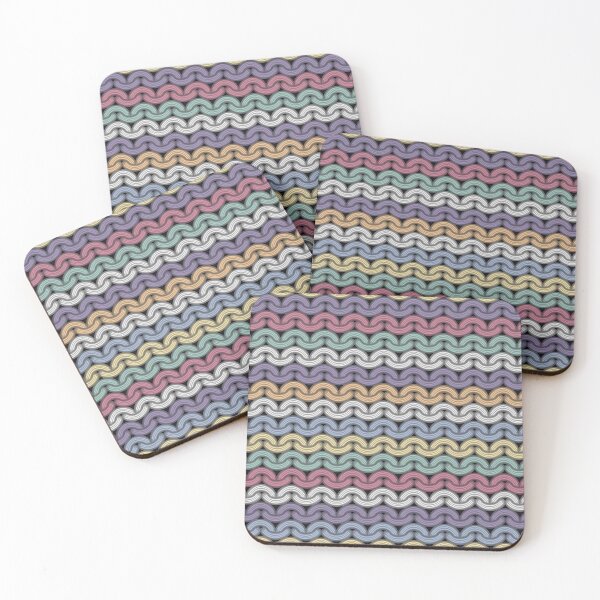 Item preview, Pastel Faux Knit Stripes designed and sold by ChantellaGF.