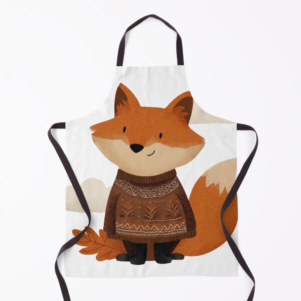 Item preview, Cute Autumn Fox designed and sold by NicolasGlowArt.