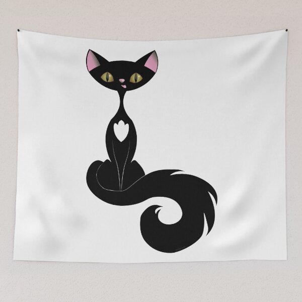 Item preview, Evening Kitty designed and sold by Amy-Elyse Neer.