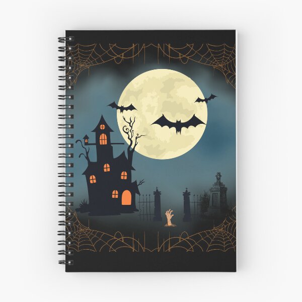 Item preview, Haunted House - Nostalgic Vintage t-shirt for Halloween designed and sold by AtushaSpark.