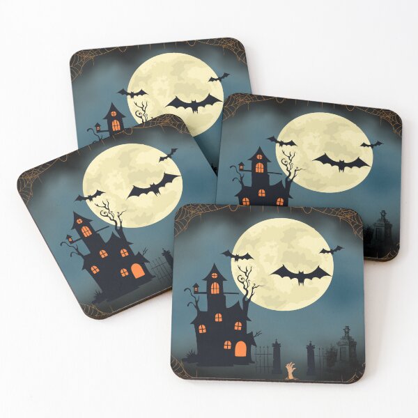 Item preview, Haunted House - Nostalgic Vintage t-shirt for Halloween designed and sold by AtushaSpark.