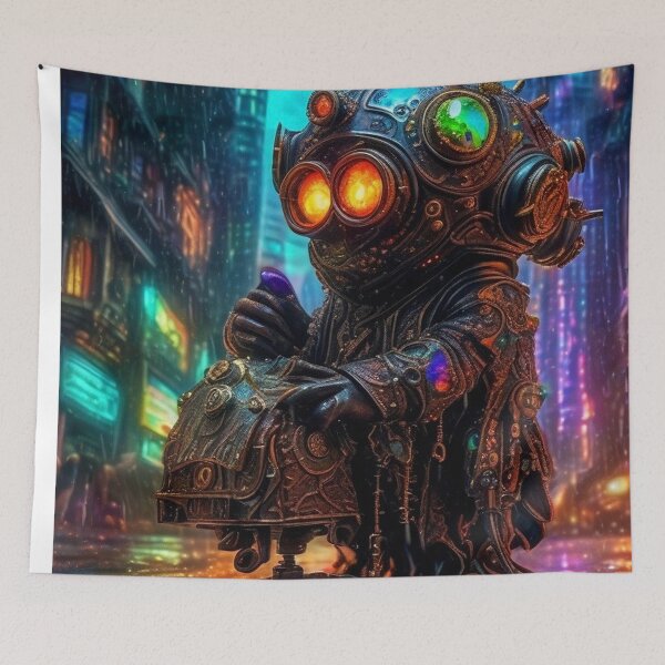 Item preview, Trick or Treat - Sci Fi Art concept designed and sold by Delerat7.