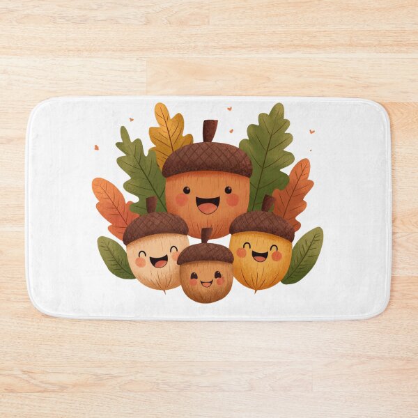 Item preview, Autumn Acorns  designed and sold by NicolasGlowArt.
