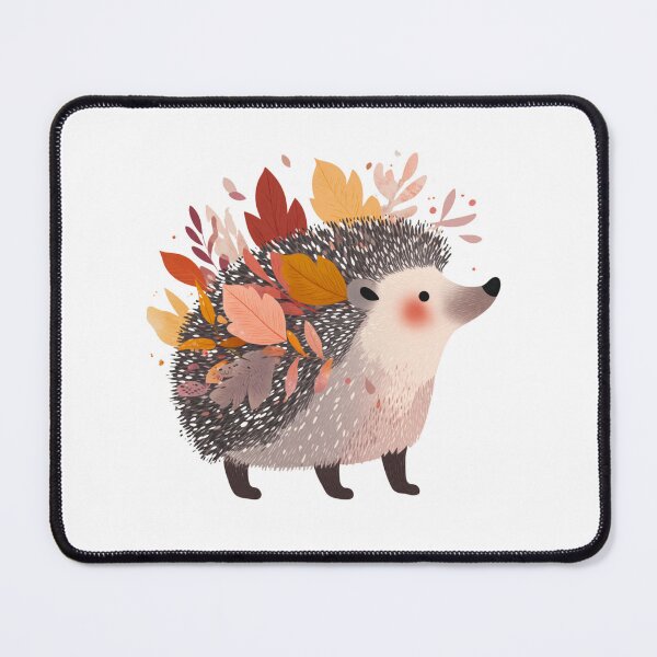 Item preview, Hedgehog Autumn Vibe designed and sold by NicolasGlowArt.