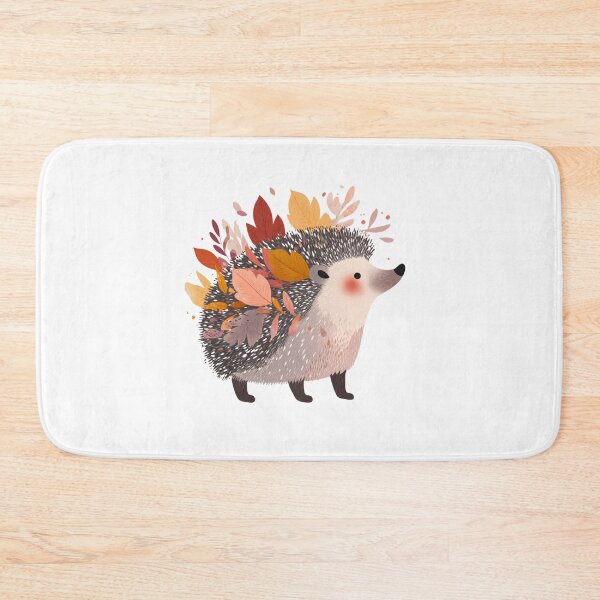 Item preview, Hedgehog Autumn Vibe designed and sold by NicolasGlowArt.
