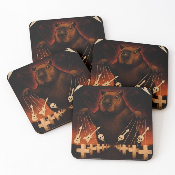 Item preview, Capybaratallica – Master of Paws designed and sold by bvnf.