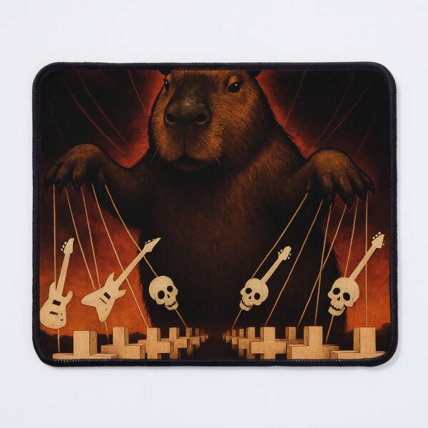 Item preview, Capybaratallica – Master of Paws designed and sold by bvnf.