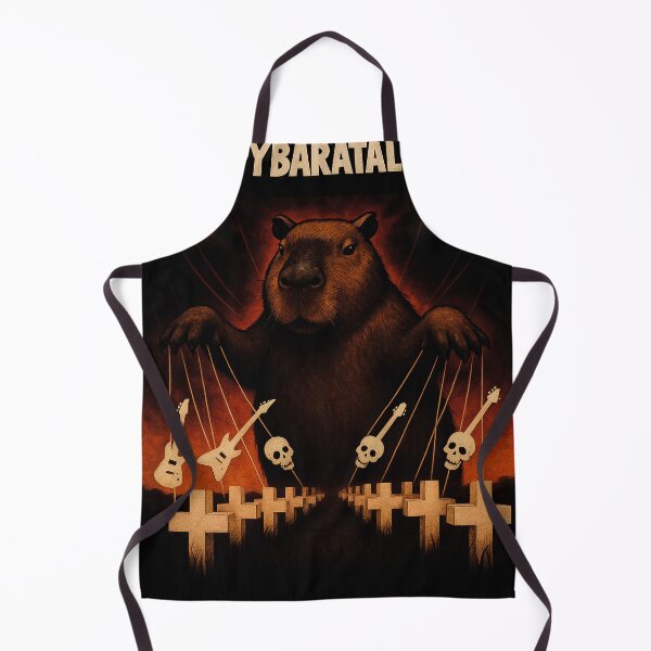 Item preview, Capybaratallica – Master of Paws designed and sold by bvnf.